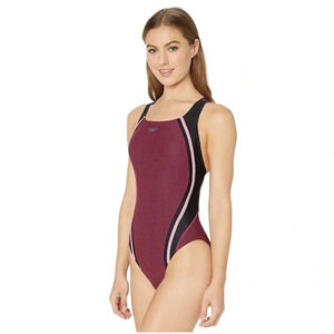 SPEEDO Quantum Splice Athletic One Piece Swimsuit